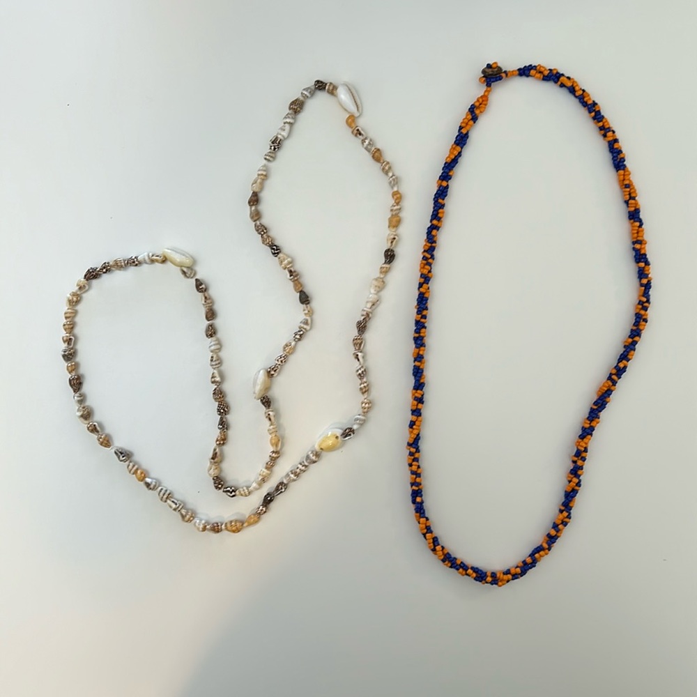 Bead and Shell Necklaces